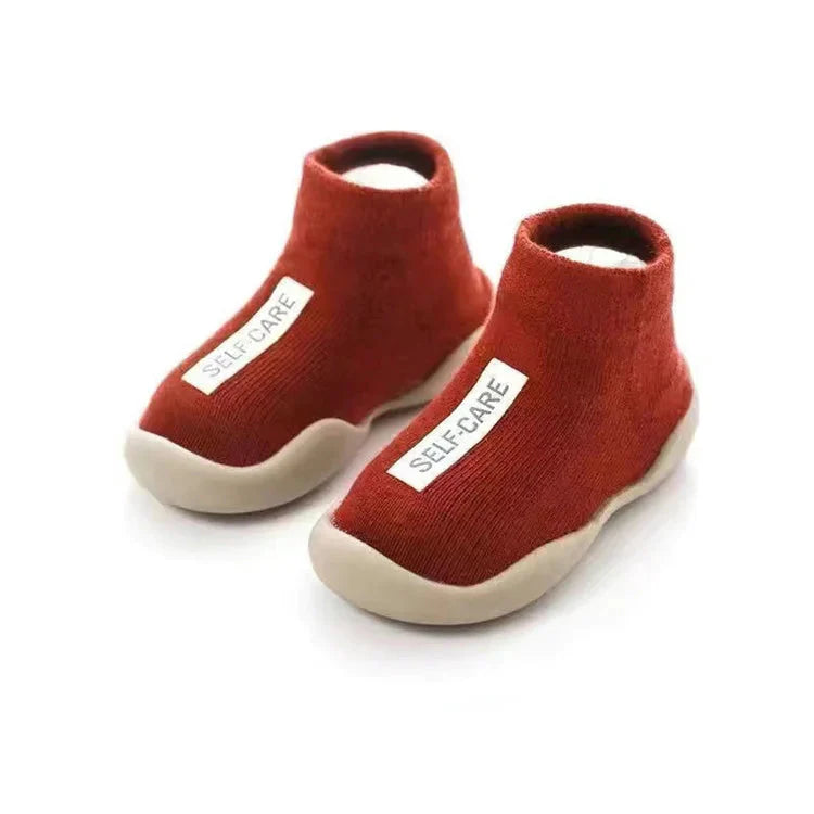 SoftStride Non-Slip Baby Sock Shoes