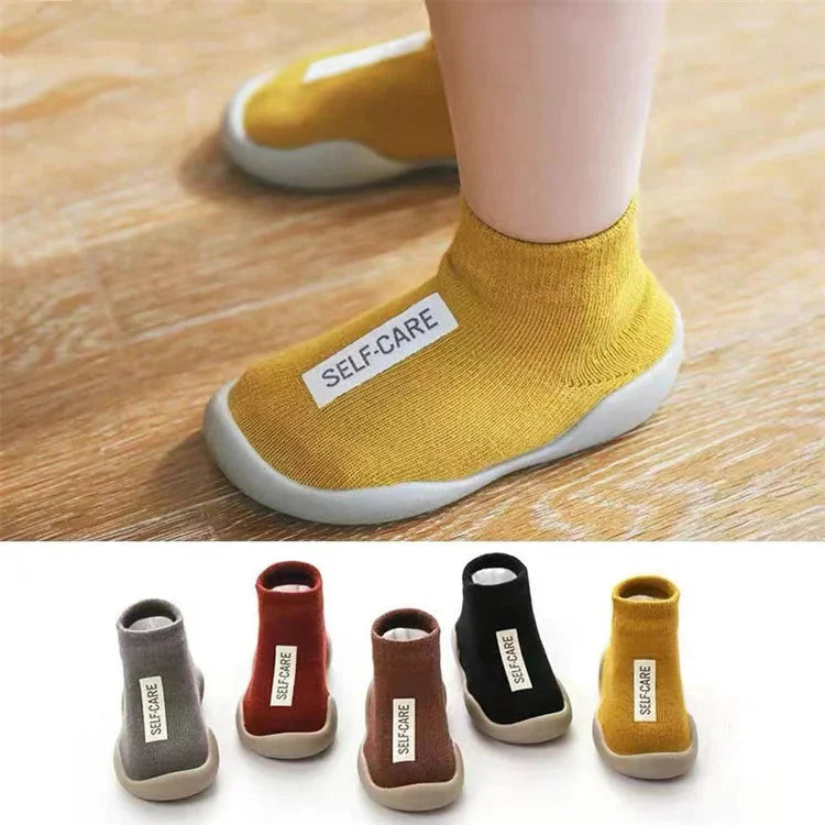 SoftStride Non-Slip Baby Sock Shoes