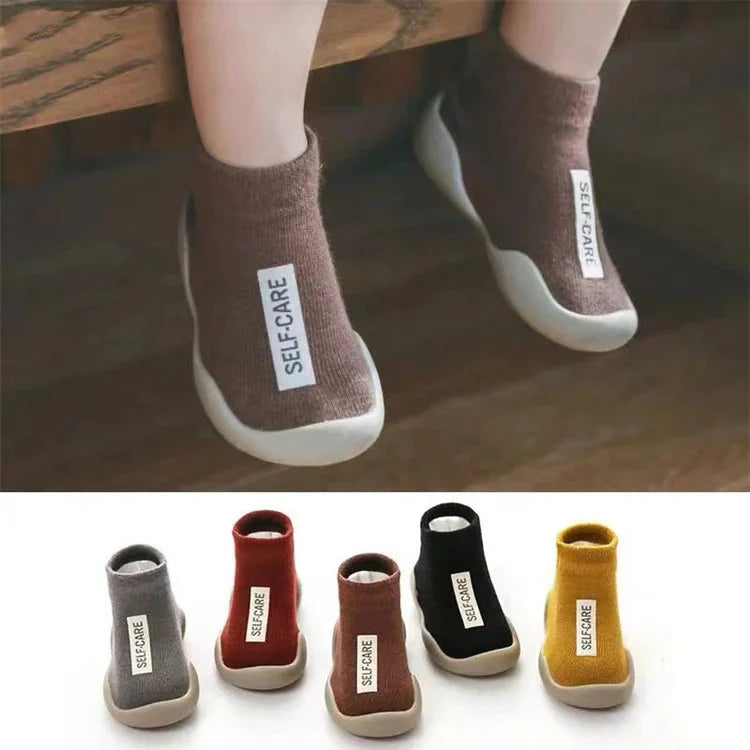 SoftStride Non-Slip Baby Sock Shoes