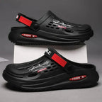 StepFlow Men's Breathable Slip-On Clogs