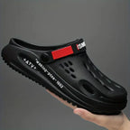 StepFlow Men's Breathable Slip-On Clogs