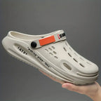 StepFlow Men's Breathable Slip-On Clogs