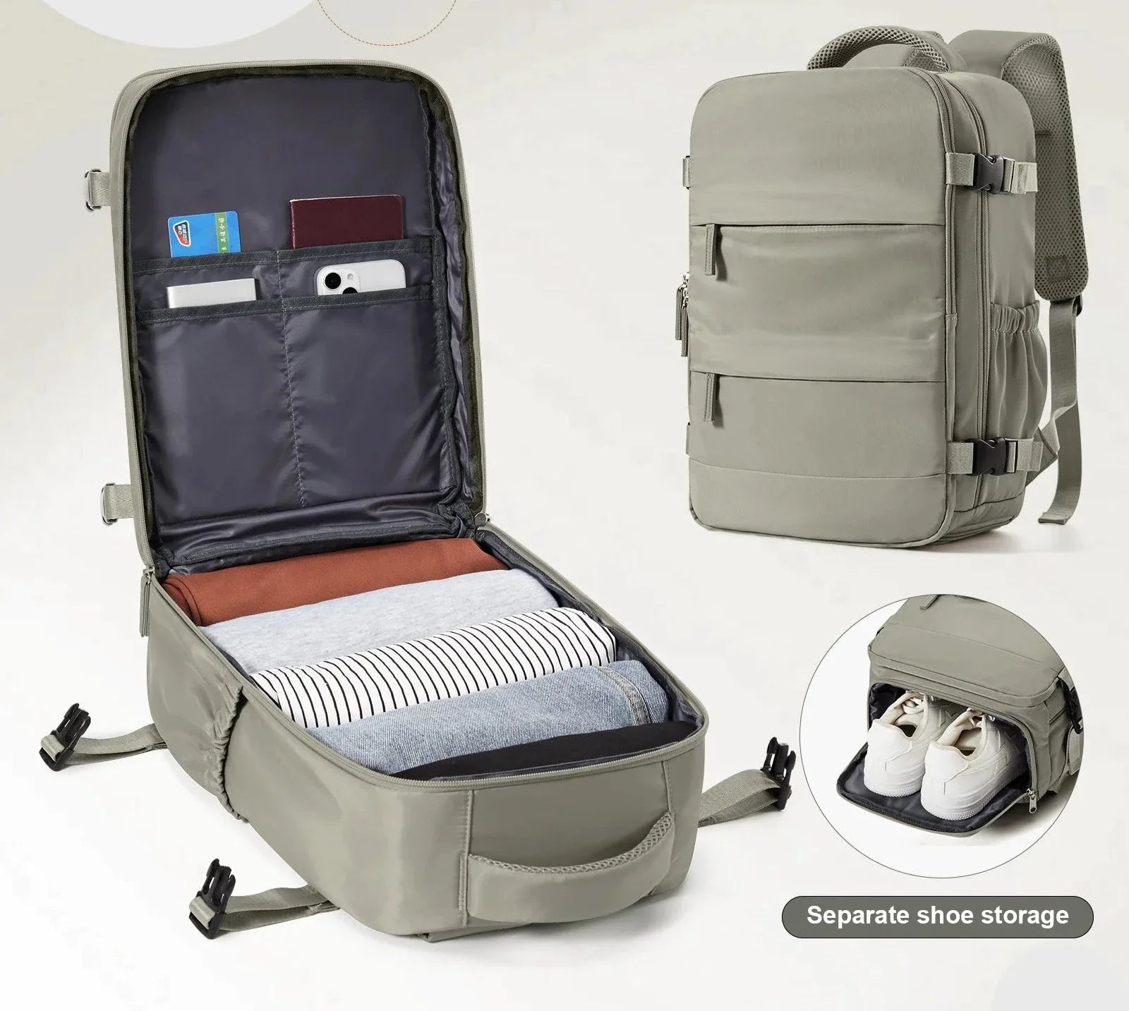 SwiftFlex – Spacious Multifunctional Backpacks