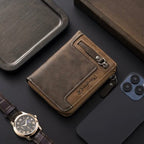 Trendy Men's Leather Wallet