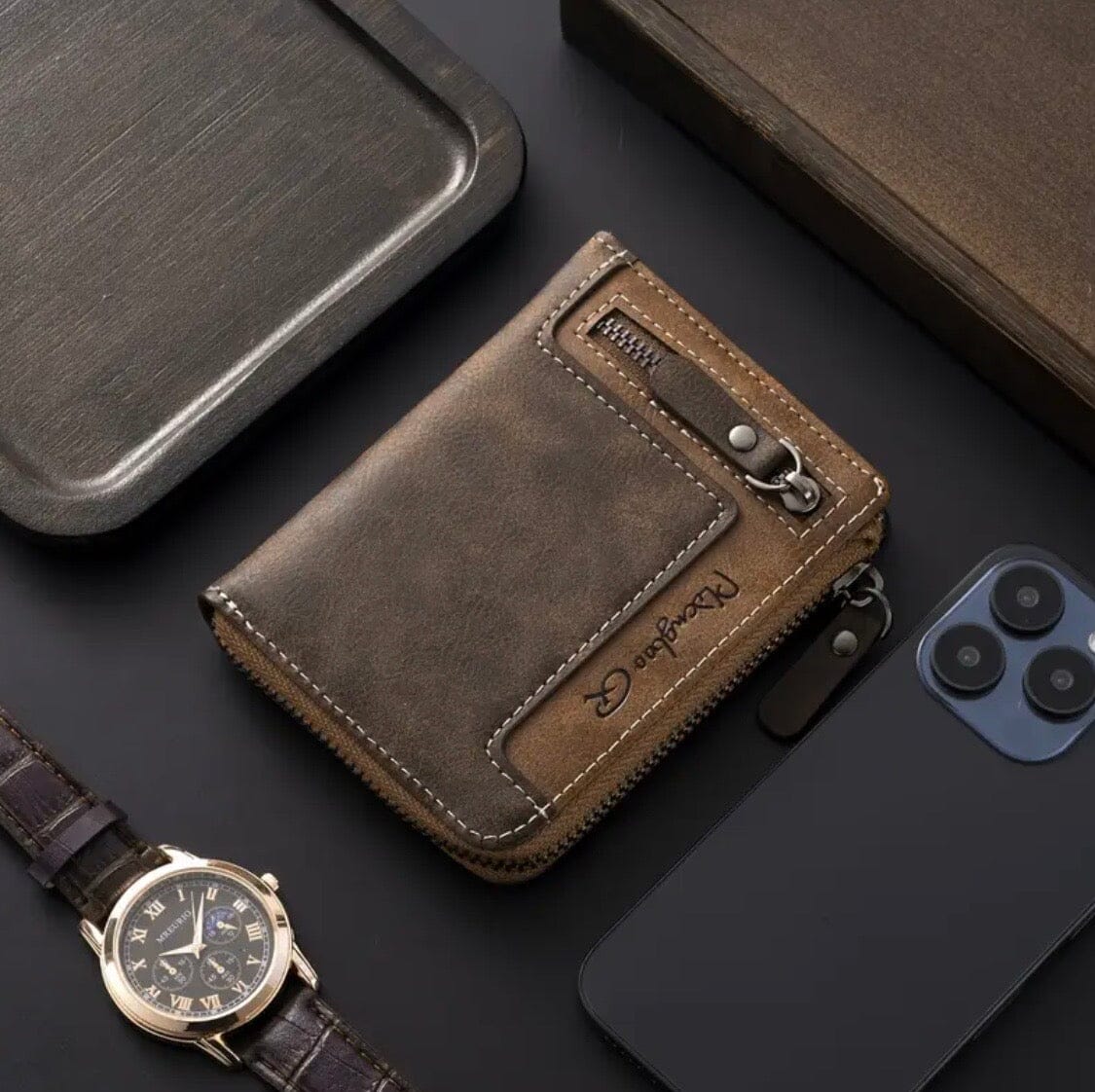 Trendy Men's Leather Wallet