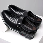 UrbanElegance Men's Casual Leather Sneakers & Loafers