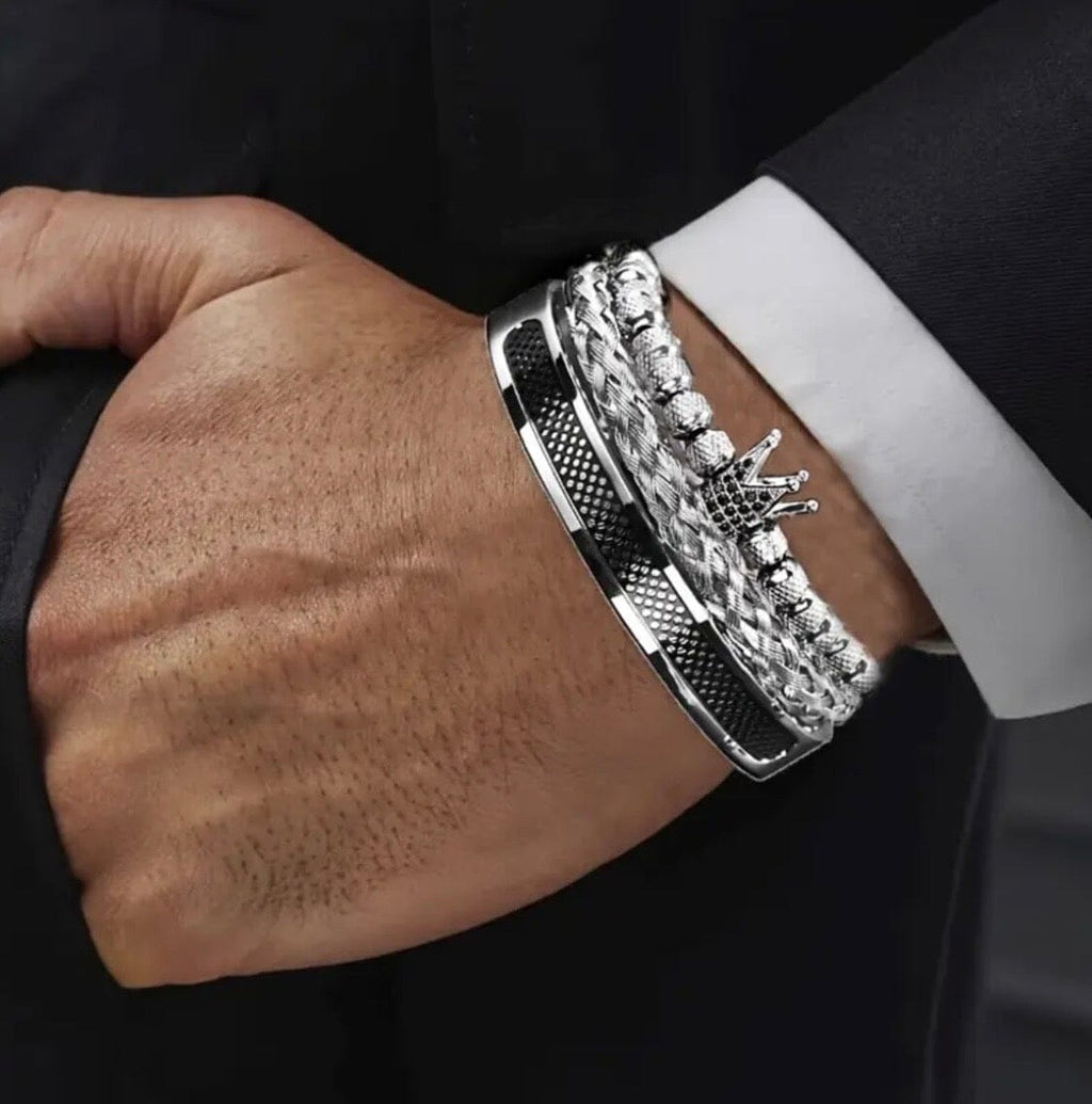 Vanguard Handmade Men's Bracelet Set