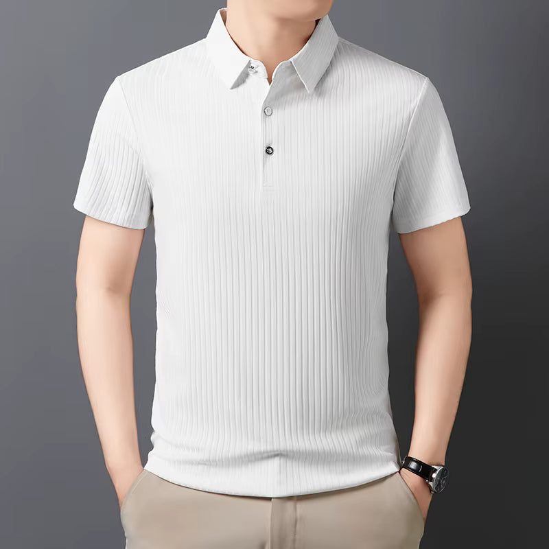 Velstrone – Modern Striped Polo Shirt
