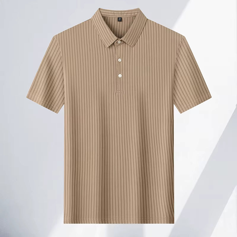 Velstrone – Modern Striped Polo Shirt
