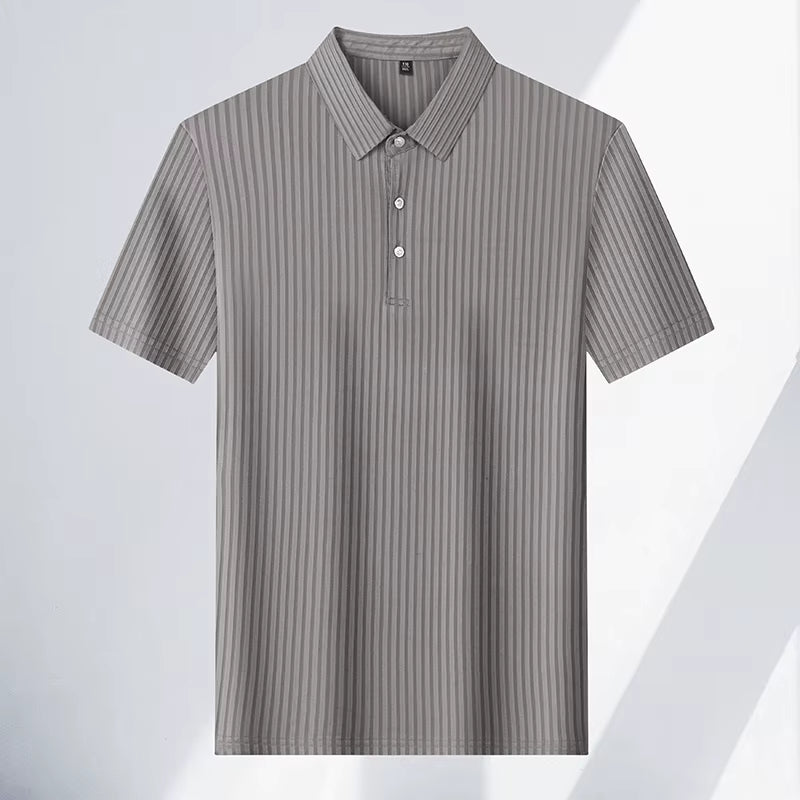 Velstrone – Modern Striped Polo Shirt