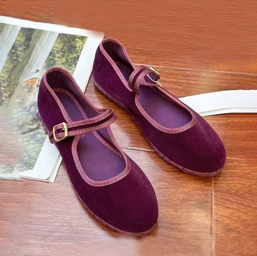 Velvet Belle Mary Janes
