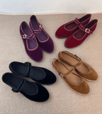 Velvet Belle Mary Janes