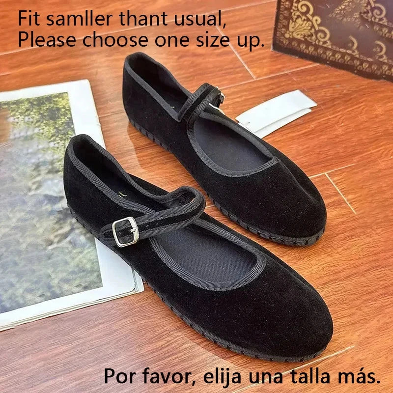 Velvet Belle Mary Janes