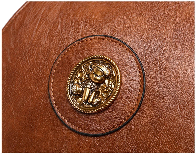 Versatta High-Quality Leather Women's Anti-Theft Backpack