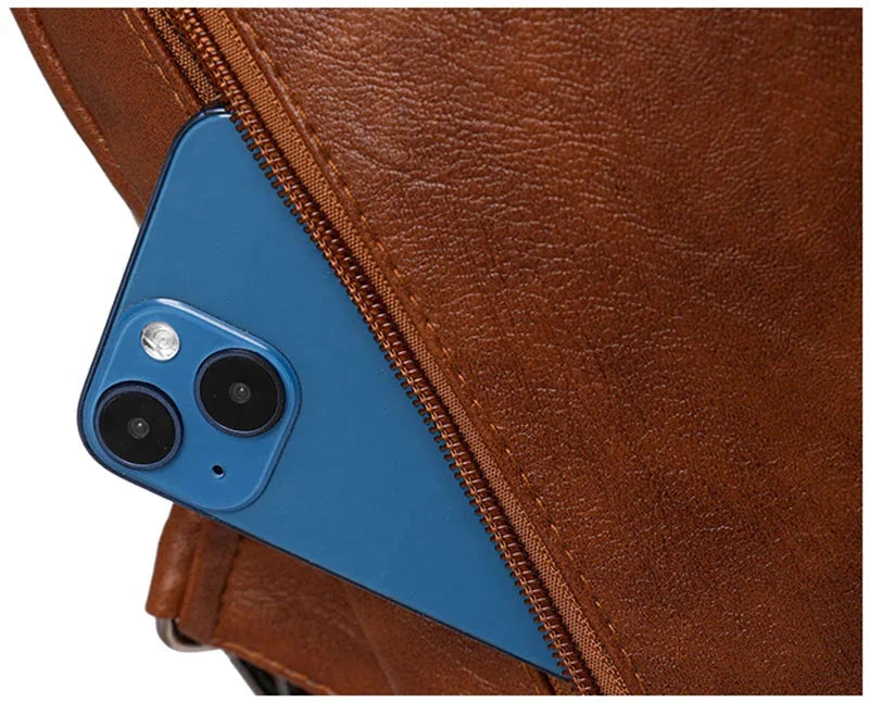 Versatta High-Quality Leather Women's Anti-Theft Backpack