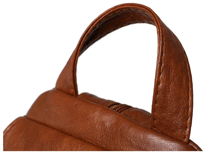 Versatta High-Quality Leather Women's Anti-Theft Backpack