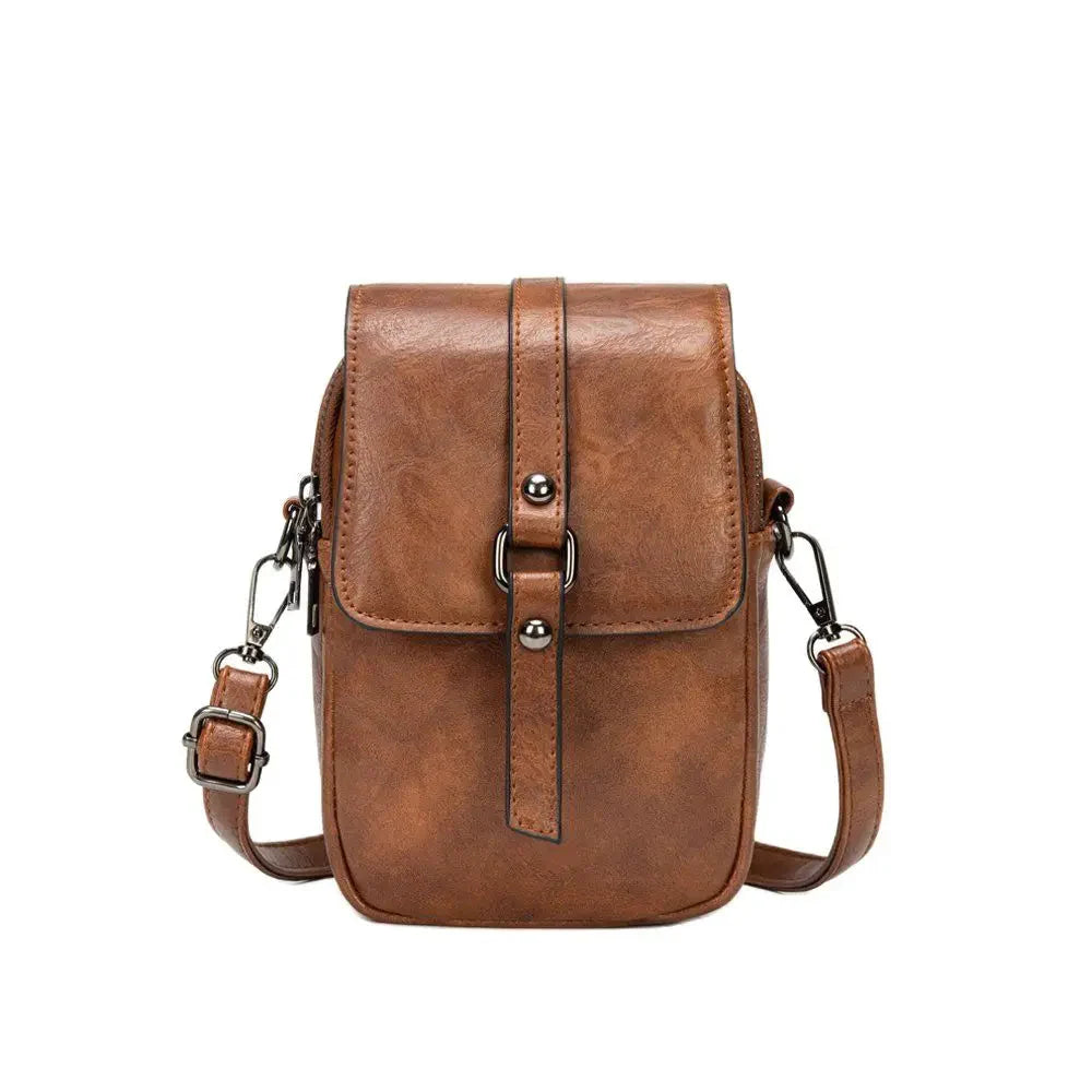 Vintage Multi-Functional Soft Leather Shoulder Bag