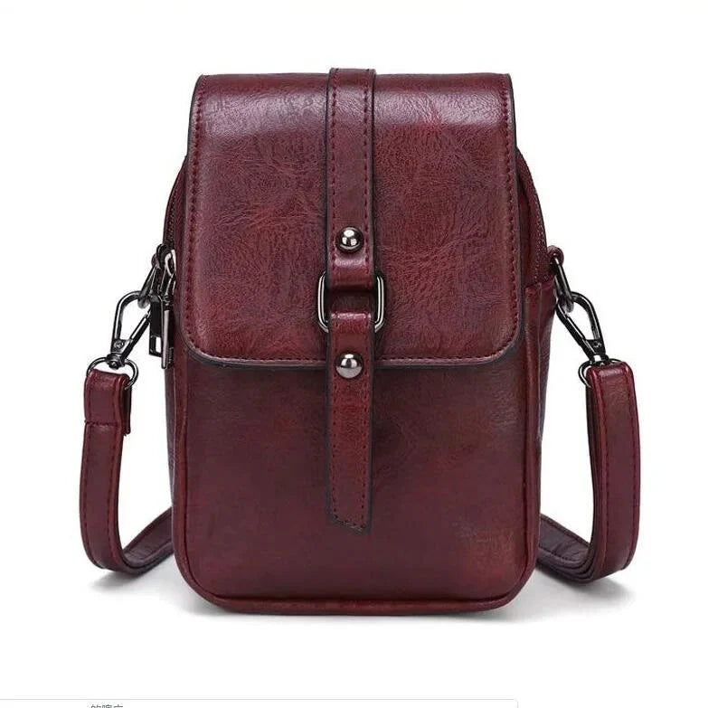 Vintage Multi-Functional Soft Leather Shoulder Bag