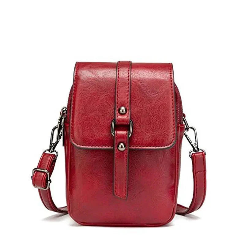 Vintage Multi-Functional Soft Leather Shoulder Bag