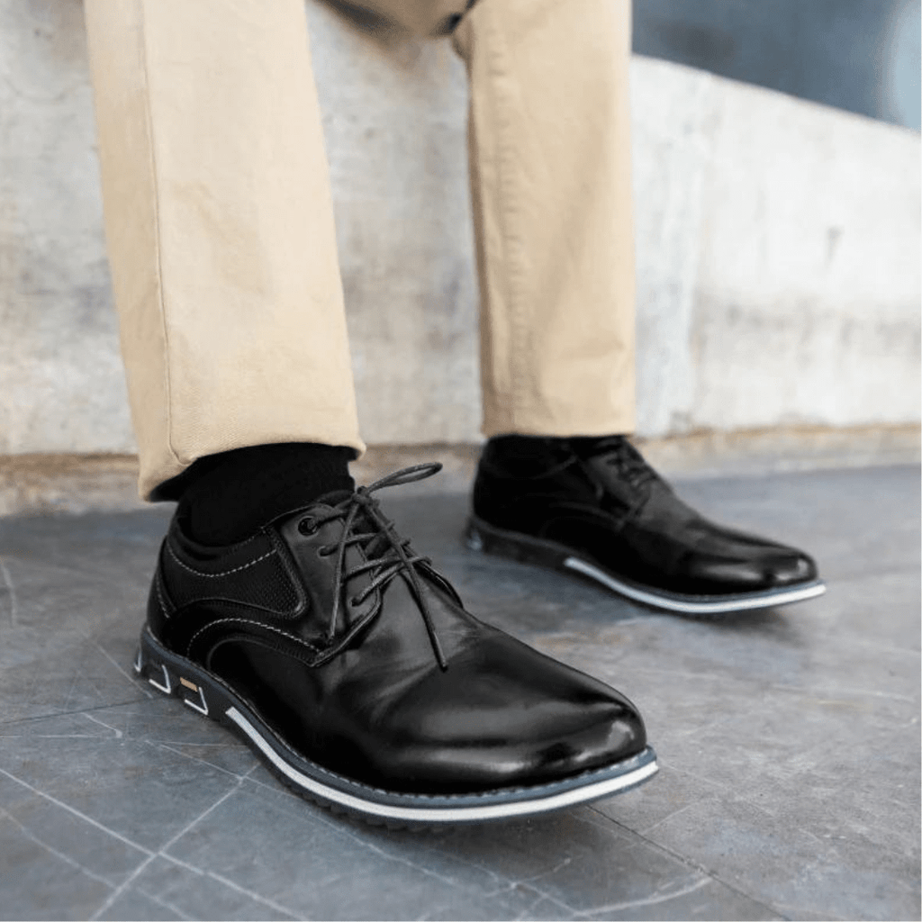 Vitorini Leather Oxford Shoes