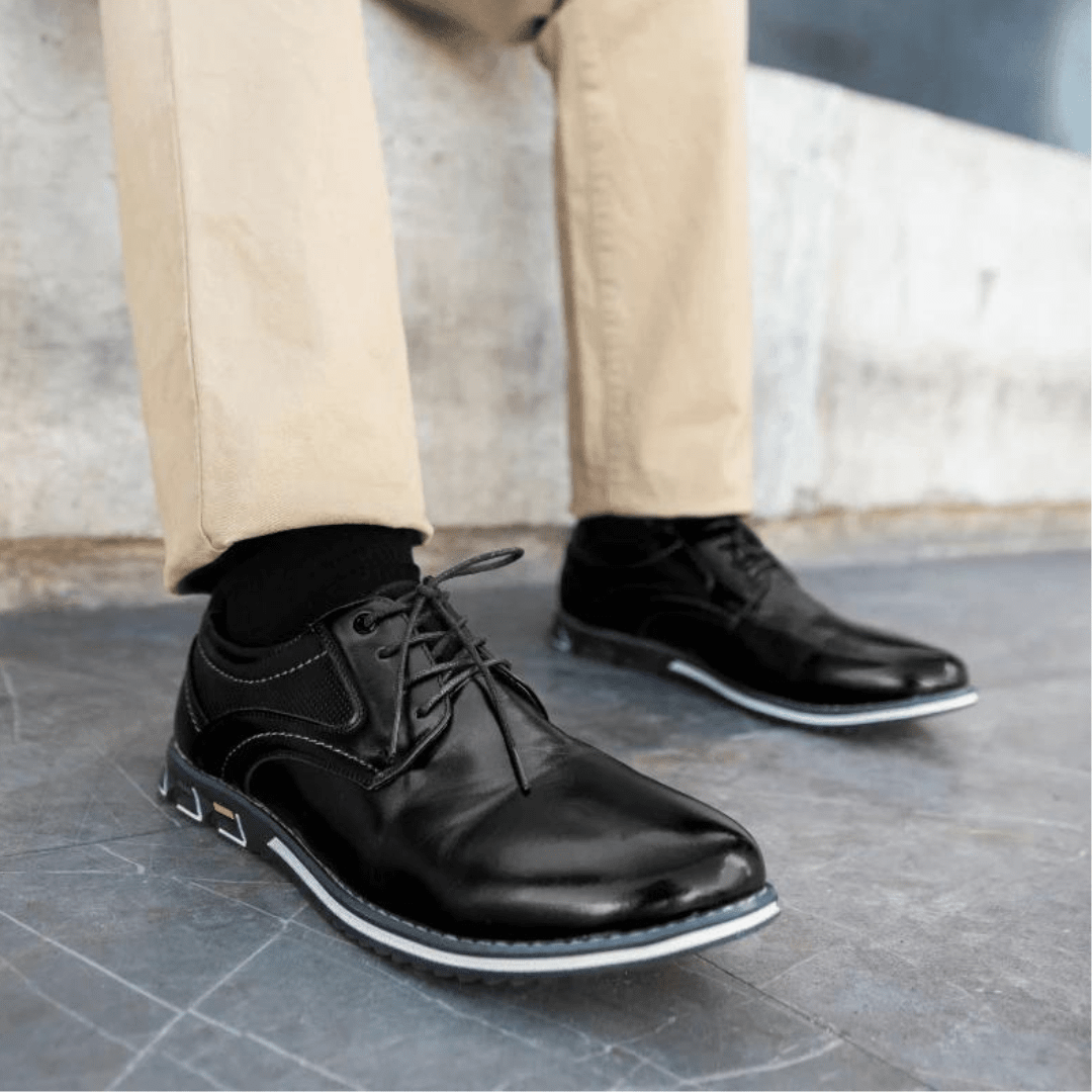 Vitorini Leather Oxford Shoes