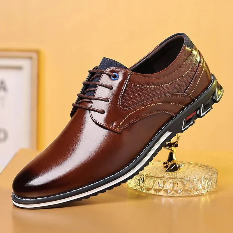 Vitorini Leather Oxford Shoes