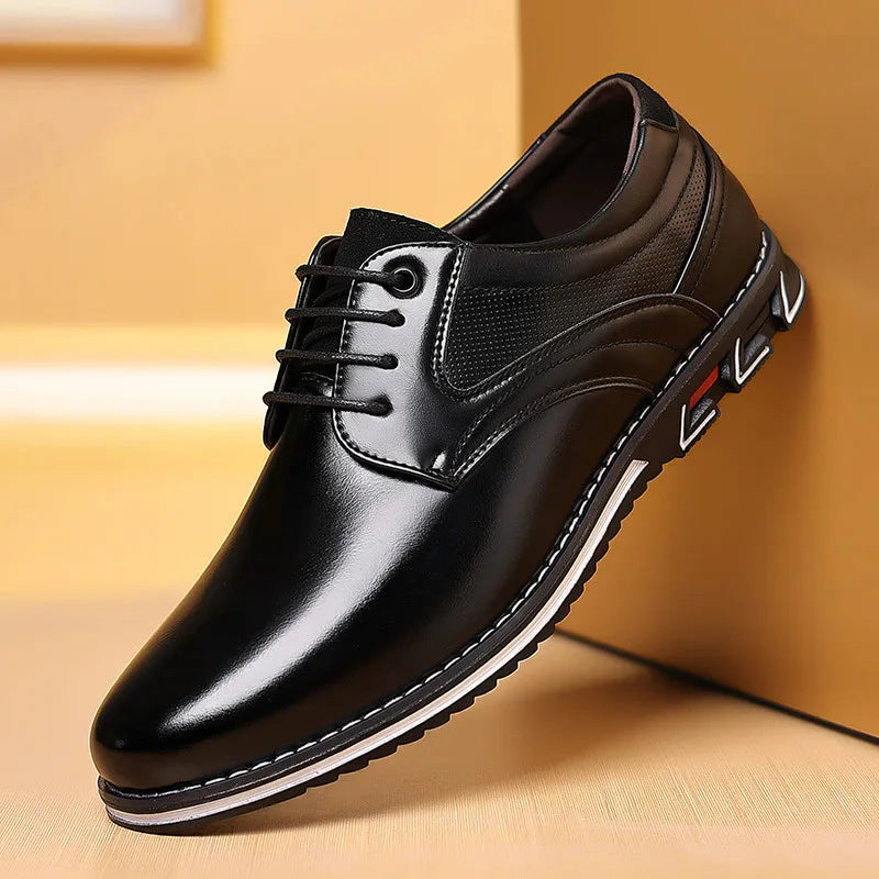 Vitorini Leather Oxford Shoes