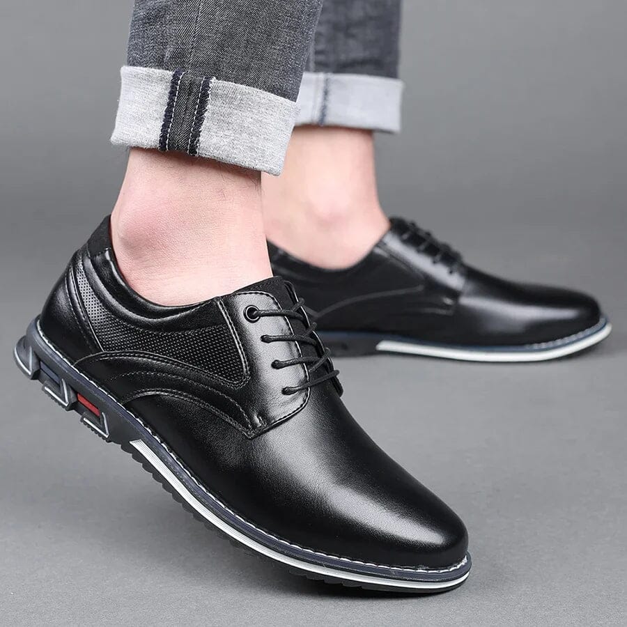 Vitorini Leather Oxford Shoes