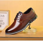 Vitorini Leather Oxford Shoes