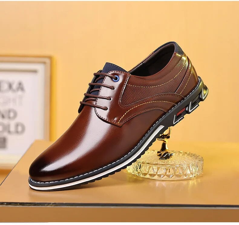 Vitorini Leather Oxford Shoes