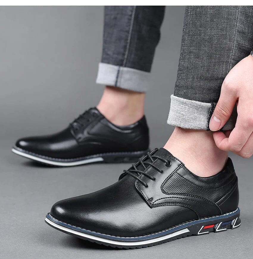 Vitorini Leather Oxford Shoes