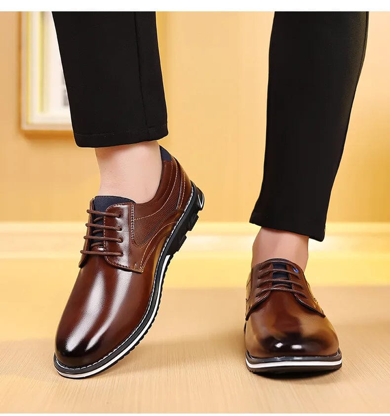 Vitorini Leather Oxford Shoes