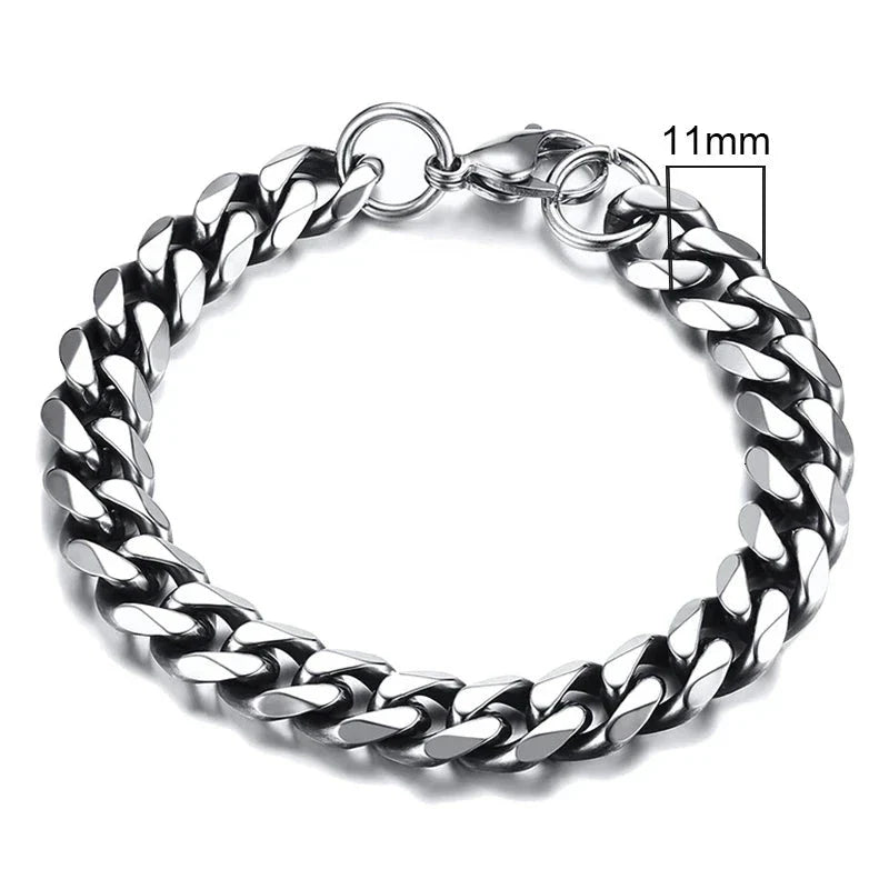 CurbX – Men’s Classic Stainless Steel Bracelet