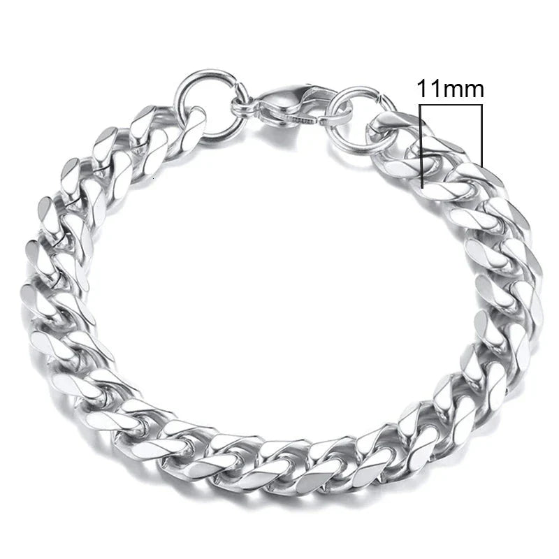 CurbX – Men’s Classic Stainless Steel Bracelet