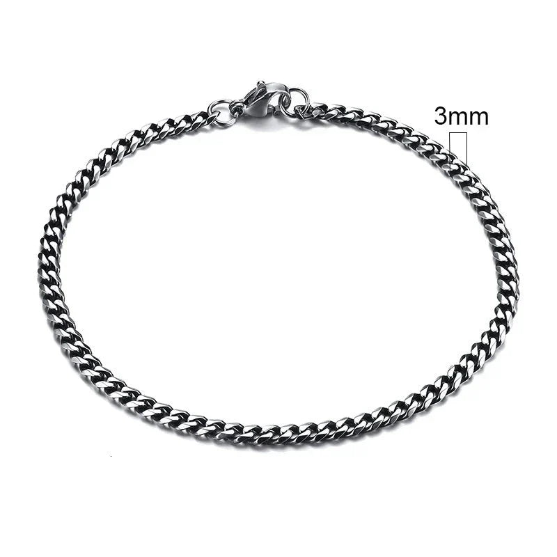 CurbX – Men’s Classic Stainless Steel Bracelet