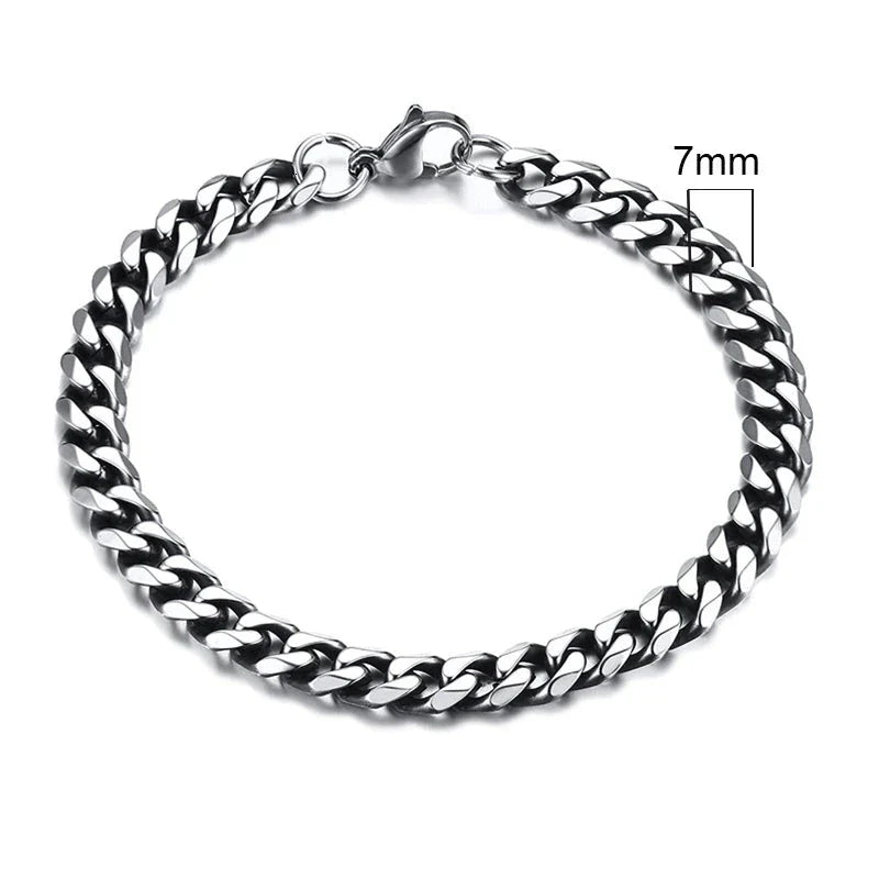 CurbX – Men’s Classic Stainless Steel Bracelet