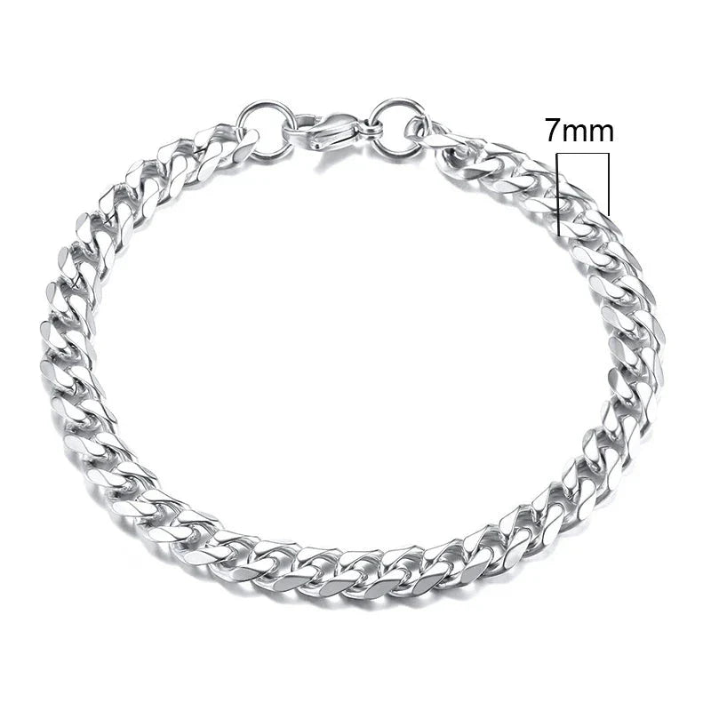 CurbX – Men’s Classic Stainless Steel Bracelet