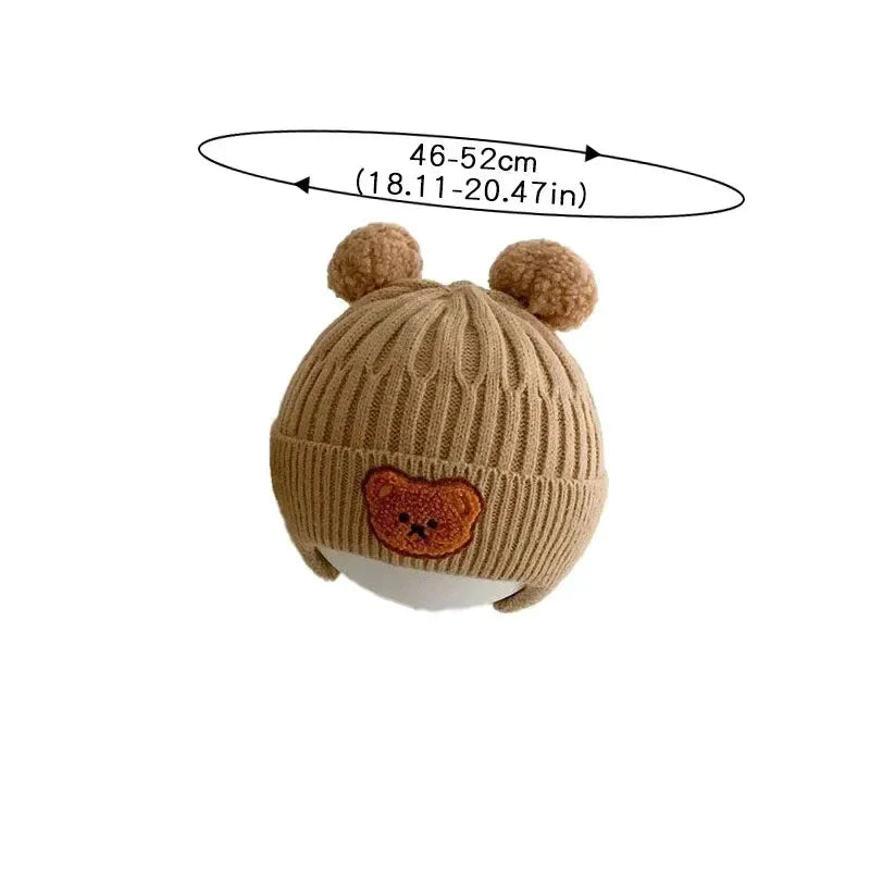 Winter Baby Beanie with Ear Protection