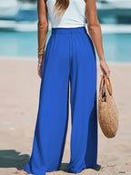 Women’s Casual Wide Leg Pants – Desert Glow