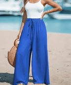 Women’s Casual Wide Leg Pants – Desert Glow