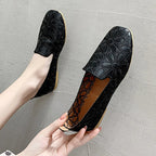 Women’s Paris Slip-On Foldable Leather Flats Loafers