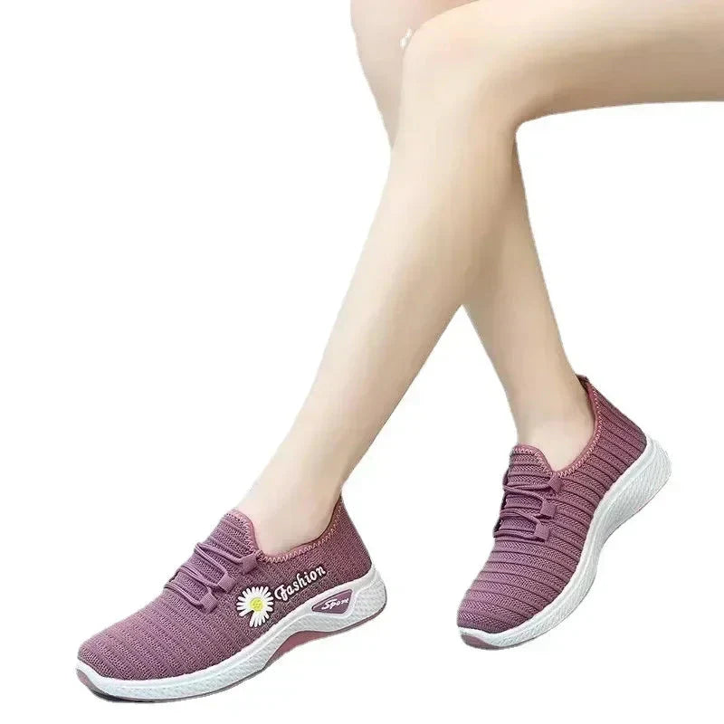Women's Sneakers ConfortFashion Flowers