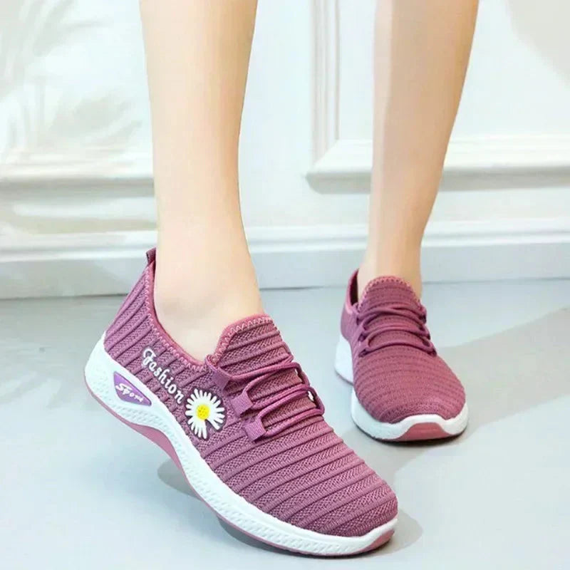 Women's Sneakers ConfortFashion Flowers
