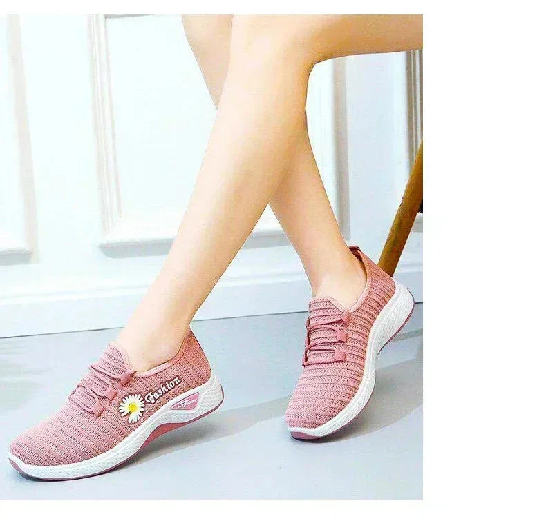 Women's Sneakers ConfortFashion Flowers
