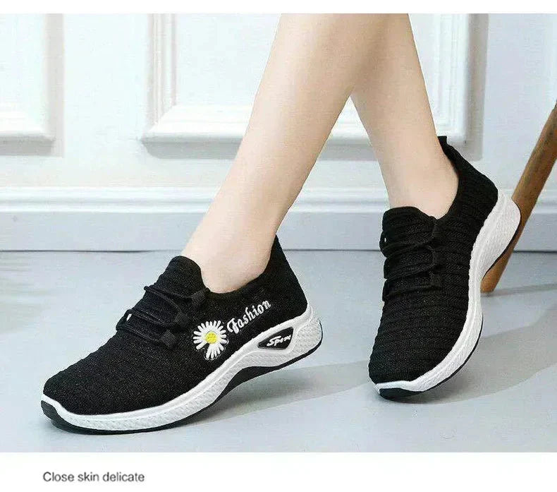 Women's Sneakers ConfortFashion Flowers
