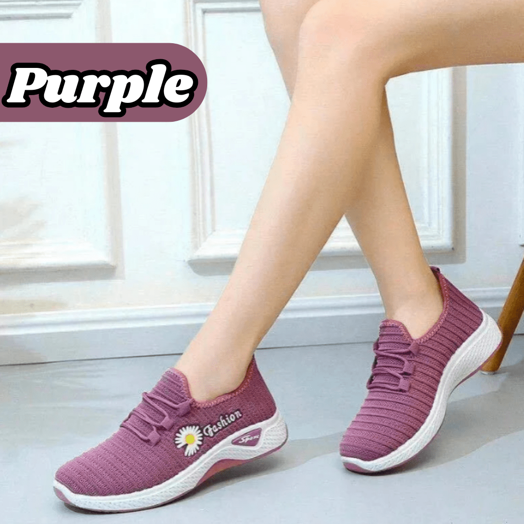 Women's Sneakers ConfortFashion Flowers