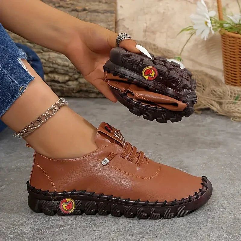 Women's Soft Leather Sneakers