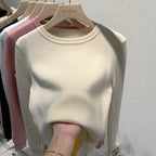 Women's Winter Sweater with Round Neck
