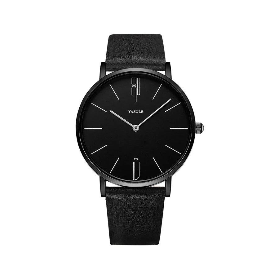 Men's Leather Luxury Watch Veron