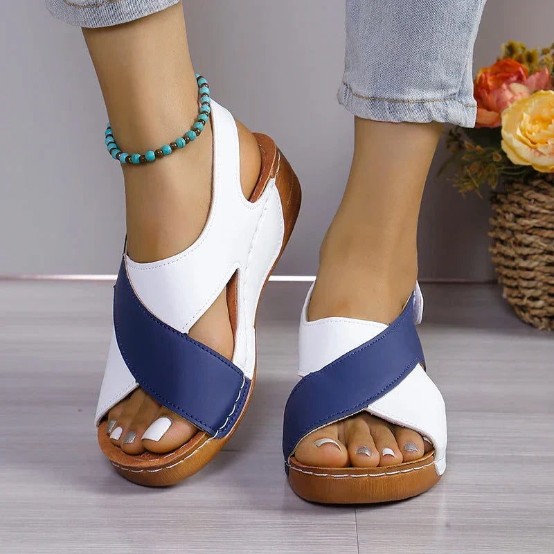 Zenya Dash — Platform Wedge Sandals